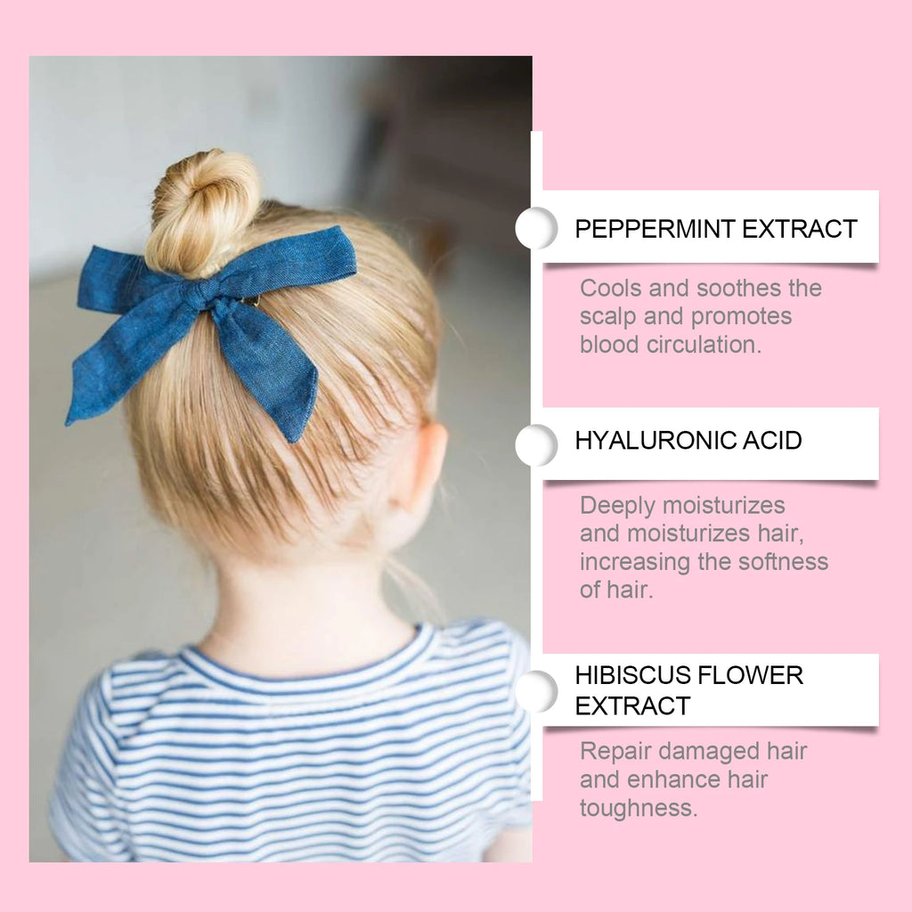 Wiieey Children's Broken Hair Finishing Cream Hair Smoothing Liquid Cream Rapid Fixed Hair Gel Not Greasy Hair Dryness Styling Zpaxo