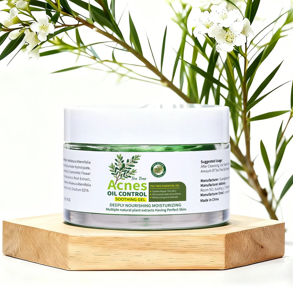 Tea Tree Acne Soothing Gel – Oil Control & Brightening 50g Acne Soothing Gel Zpaxo