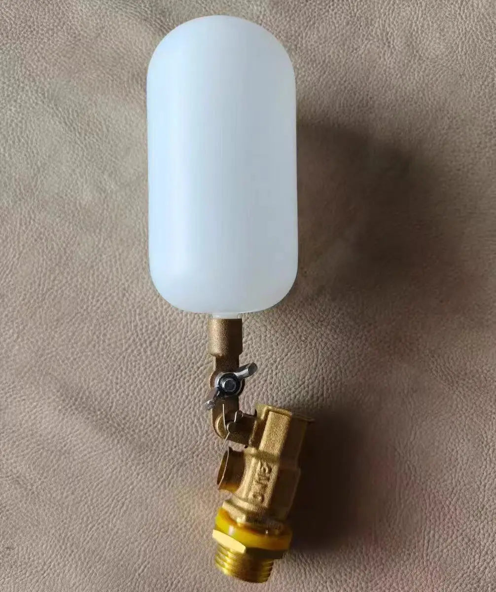 1 Brass Valve Plastic Float Water Adjustable Arm Automatic Fill Ball