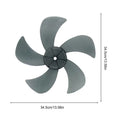 Standing Fan Leaf Replacement Electric Blower Part Nut Cover Bedroom