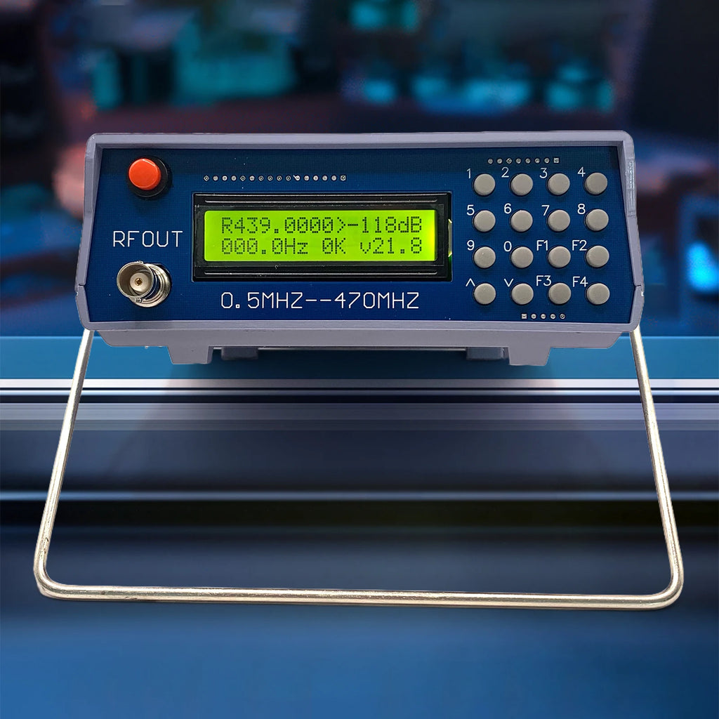 0 5MHZ 470MHZ RF Signal Generator CTCSS Function Audio Modulation
