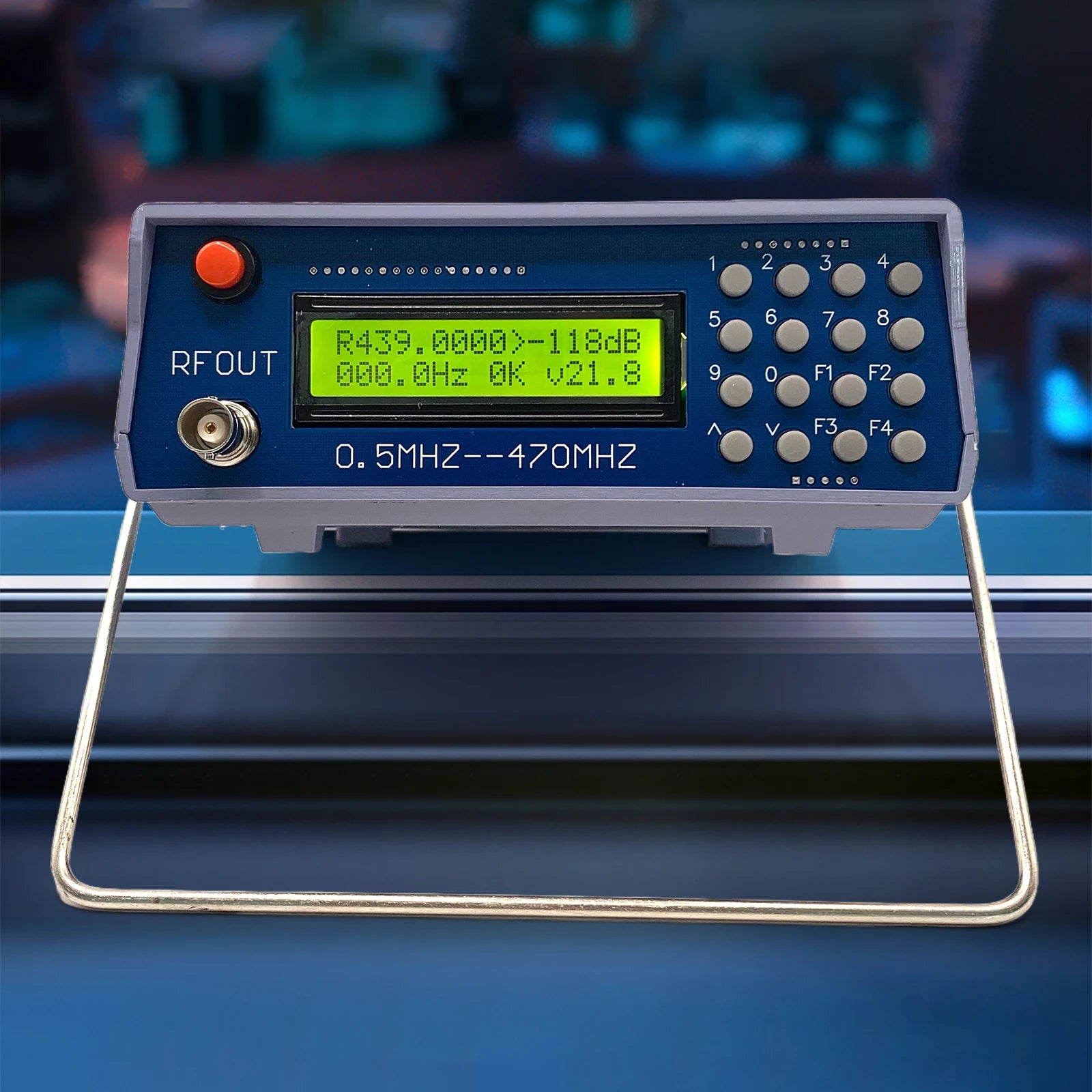 0 5MHZ 470MHZ RF Signal Generator CTCSS Function Audio Modulation