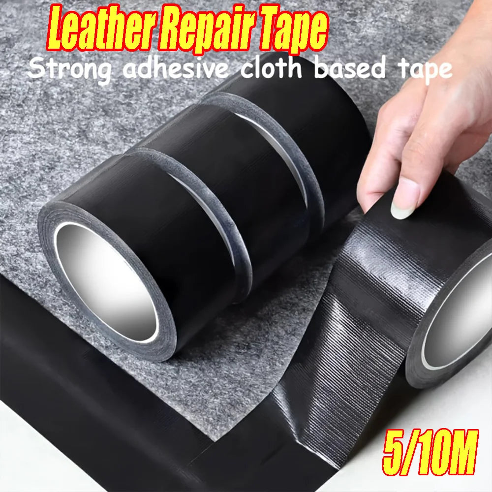 Self Adhesive Wearproof Leather Repair Tape High Viscosity Seats Sofa Handbags Furniture Shoes Cushion Repair Subsidy Patch Zpaxo