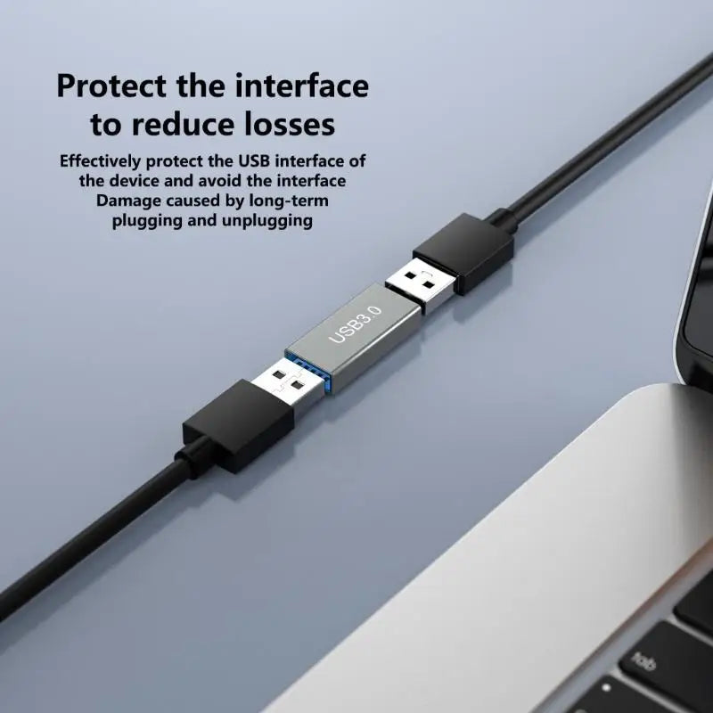 652F USB3.0 Female Connector USB3.0 Female Coupler For Efficient Data And Power Cord Zpaxo