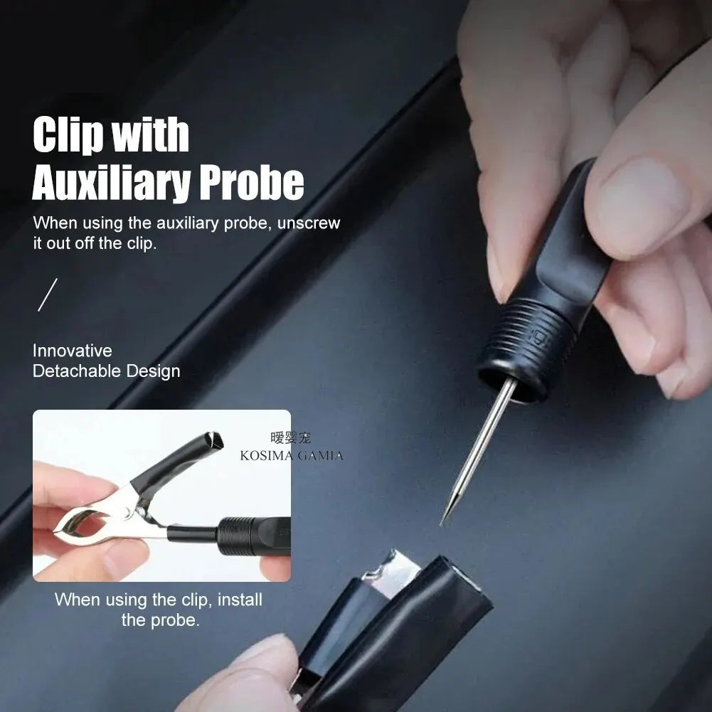 LED Digital Voltage Tester Pen – Car Circuit & Battery Diagnostic