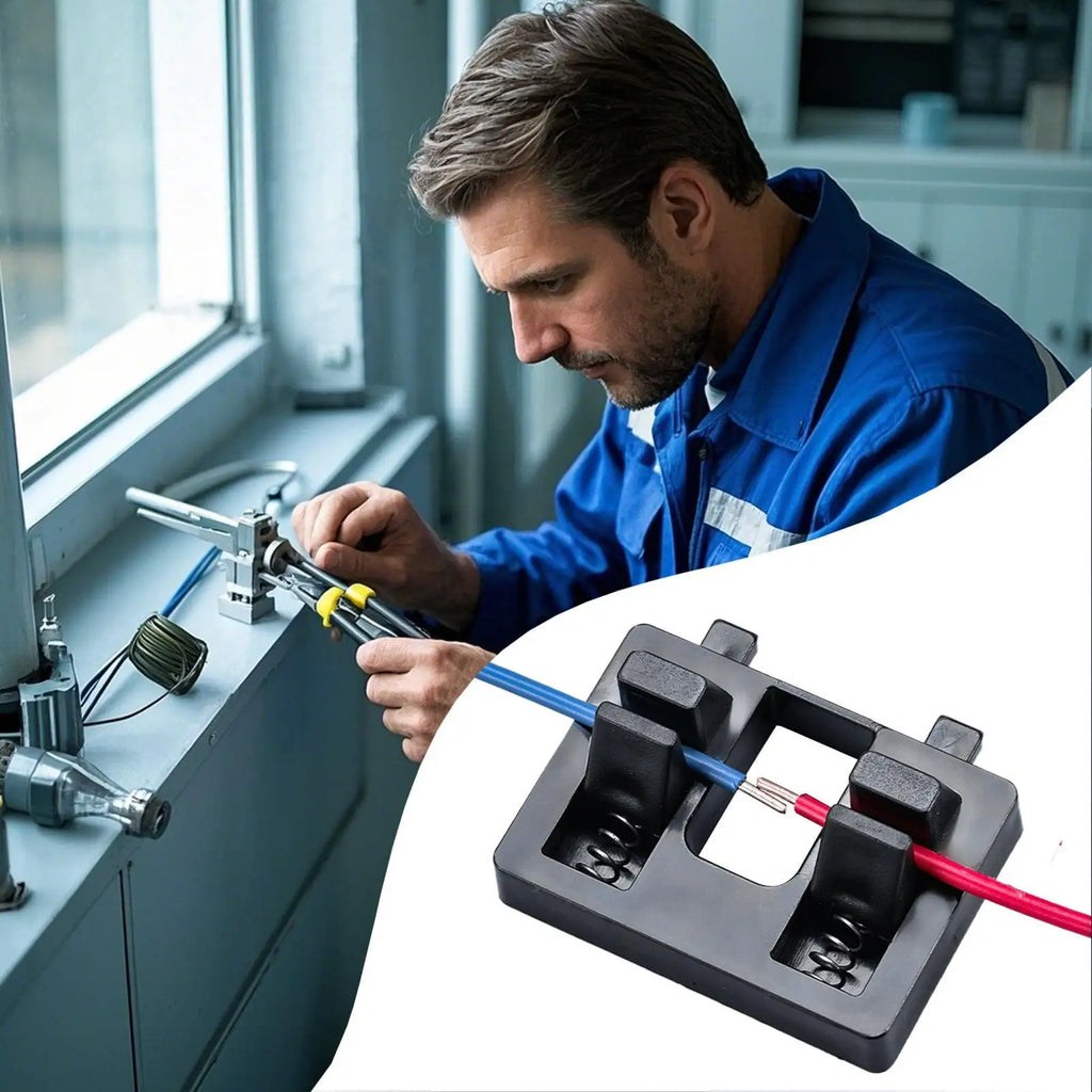 Soldering Wire Holder Portable Electrode Holder for Welding Precise Cable Soldering Clamp Multi-functional Compact Holding Power Zpaxo