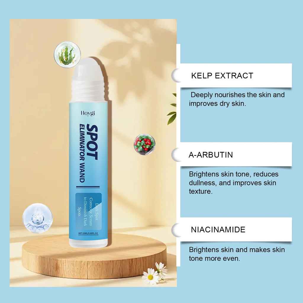 Dark Spot Corrector Serum Lighten Dark Spot Brighten Skin Tone Improve Dullness Skin Whiten Portable Salicylic Acid Essence Ball Zpaxo