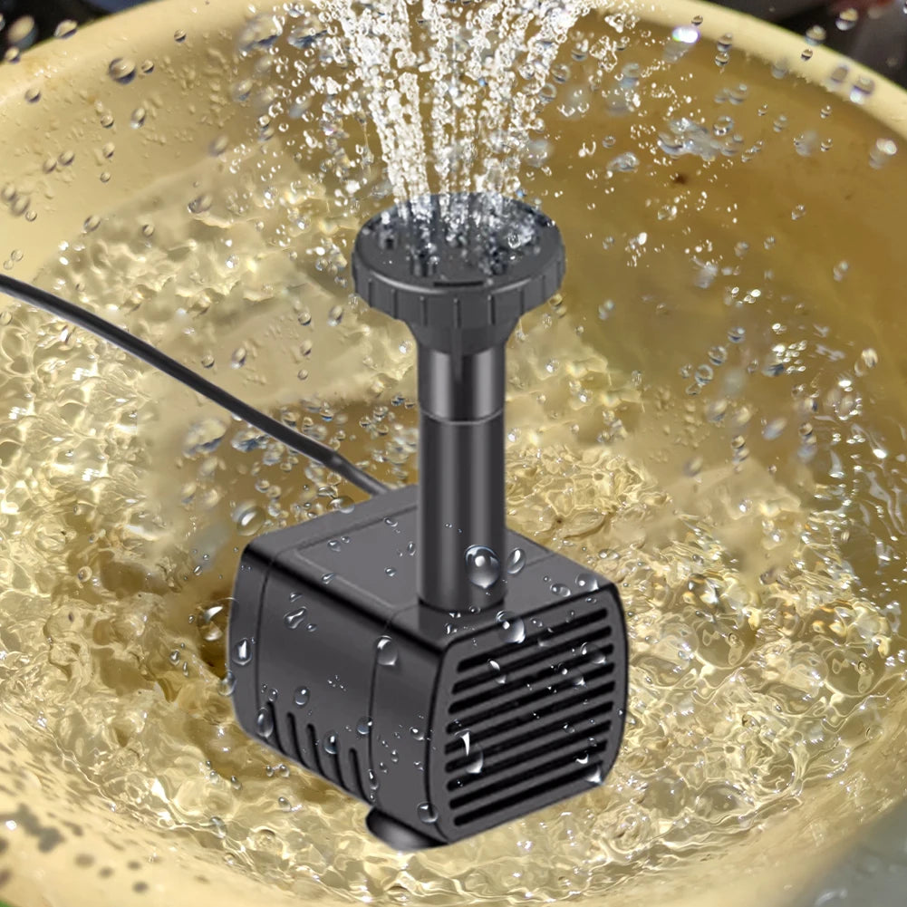 Solar Panel Powered Water Feature Pump Fountain Pond Bird Bath Ponds Zpaxo