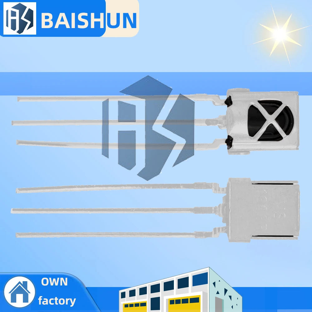 10pcs~100pcs Universal IR Infrared Receiver TL1838 VS1838B 1838 38Khz wholesale Zpaxo