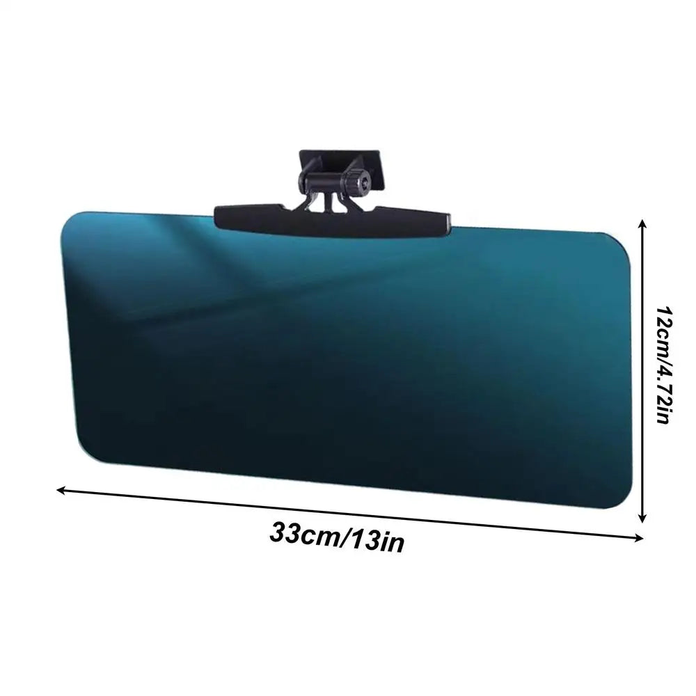 Car Sun Visor Extender Anti-glare UV-Resistant Polarized 180-Degree Zpaxo adhesive back