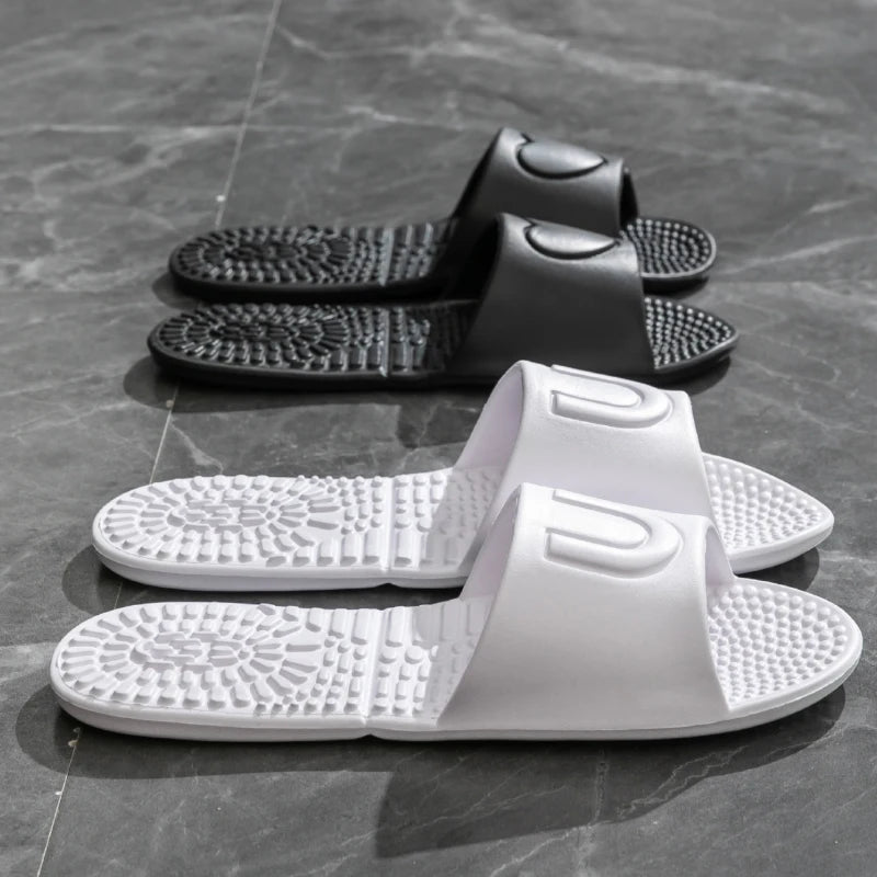 Portable Slippers Indoor Use EVA Lightweight Foldable Travel Hotel