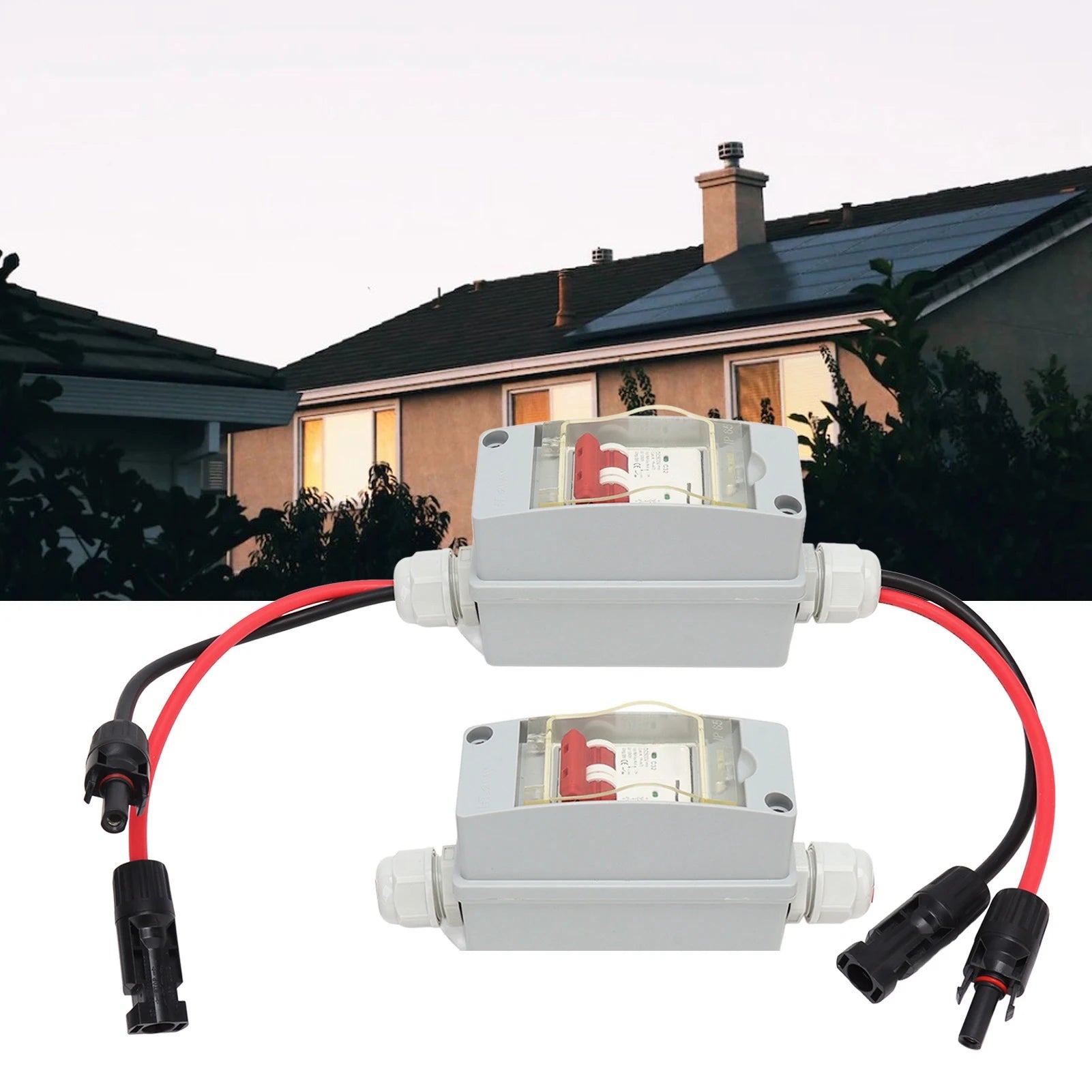 Circuit Breaker MCB 2P 500V 32A Disconnect IP65 Waterproof