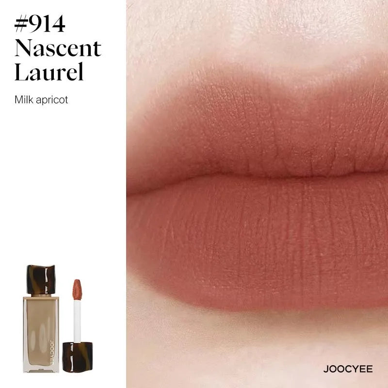 JOOCYEE LIPSTICK Muddy Gloss Nude Lip Matte Waterproof Long-lasting Zpaxo 914