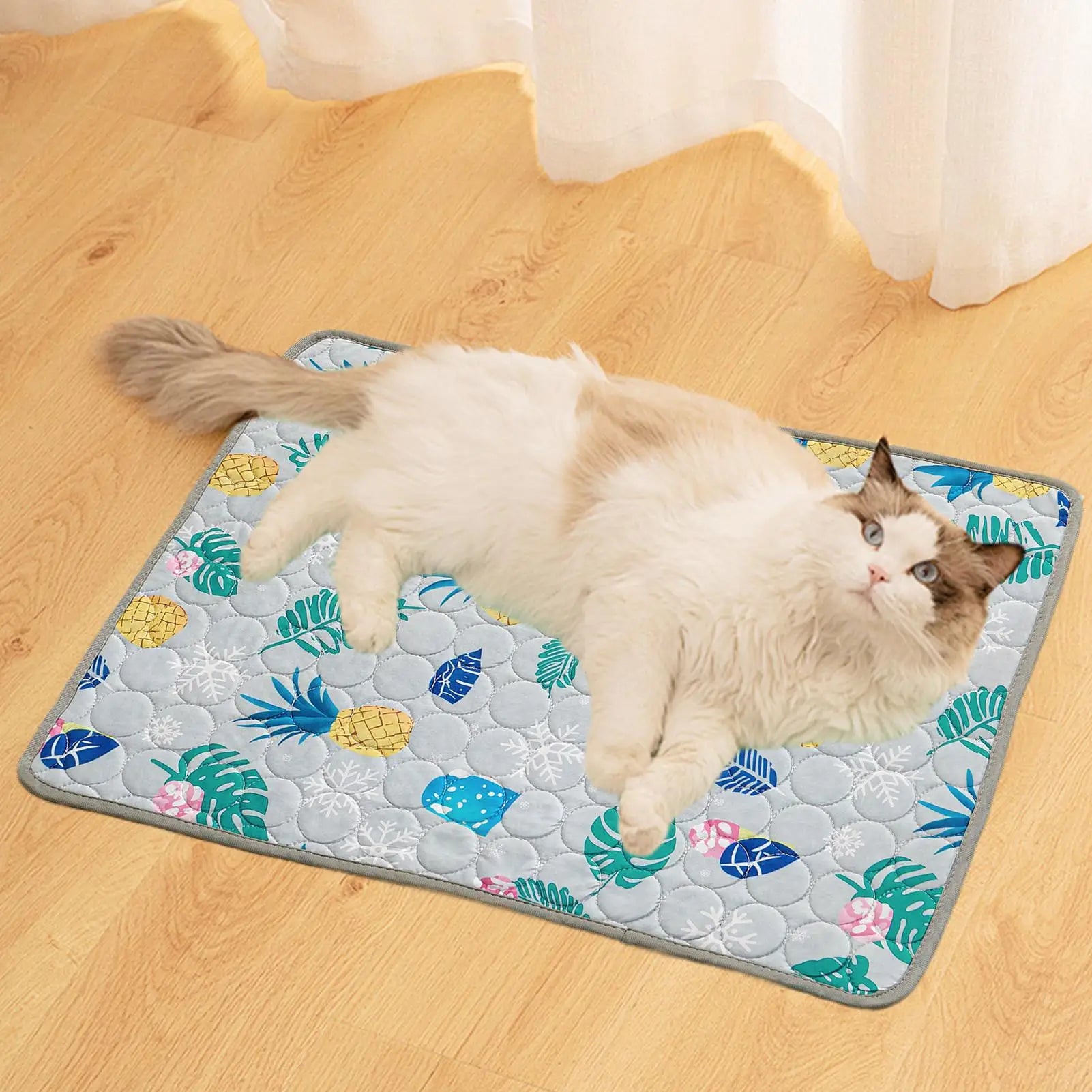 Pet Cooling Mat – Ice Silk Breathable Summer Pad for Dogs & Cats Pet Cooling Mat Zpaxo