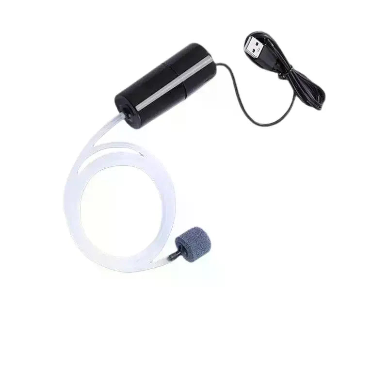 Silent Oxygenator Small Oxygen Pump Portable Mini USB Charging Fish Zpaxo
