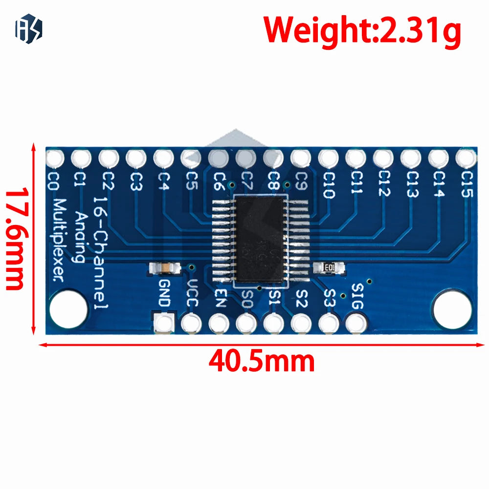 CD74HC4067 74HC4067 16-Channel Analog Digital Multiplexer Breakout Zpaxo