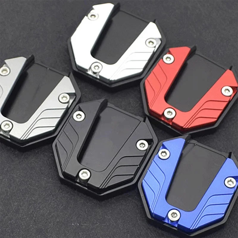 Aluminum Motorcycle Kickstand Extender Foot Pad | Side Stand Kickstand Extender Pad Zpaxo