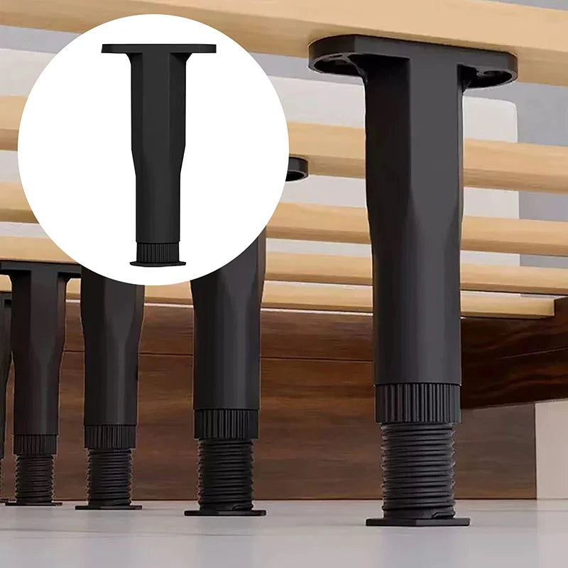 Telescopic Adjustable Bed Beam Support Foot Reinforced Plastic Zpaxo