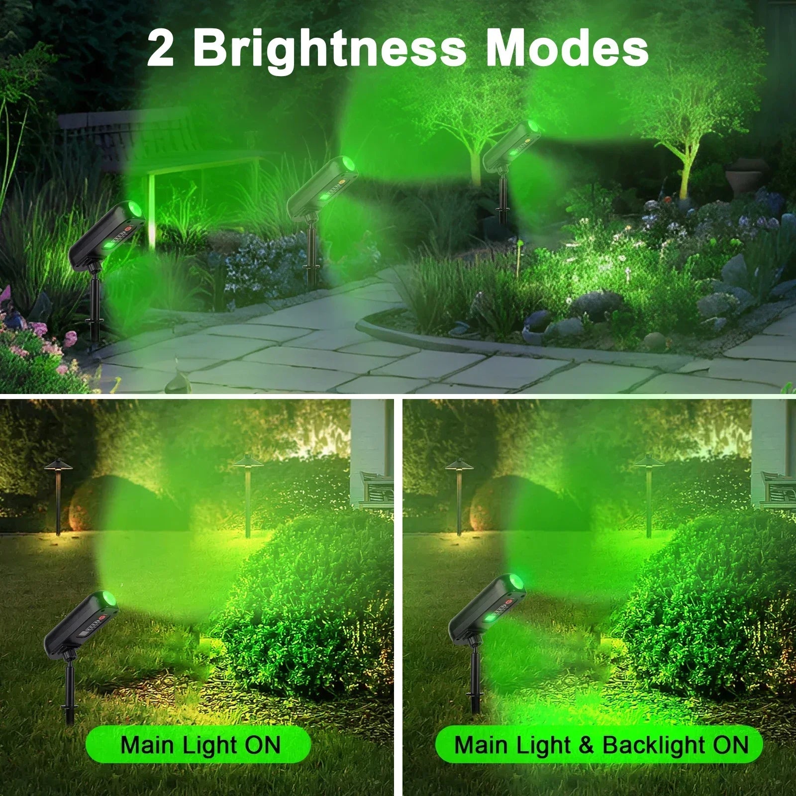 Solar LED Garden Spotlight – IP65 Waterproof Landscape Light Solar Garden Spotlight Zpaxo