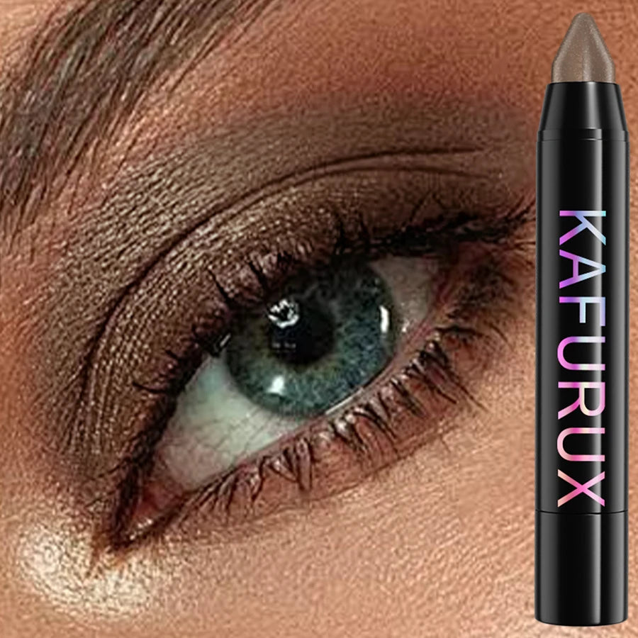 Brown Pearl Eyeshadow Stick Pen Waterproof Long Lasting Eye Shadow