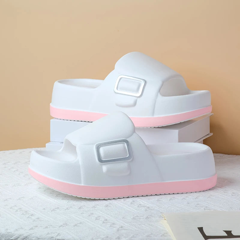 Non-slip Slippers Female Outer Wear 2025 Bathroom Indoor Home Sandals