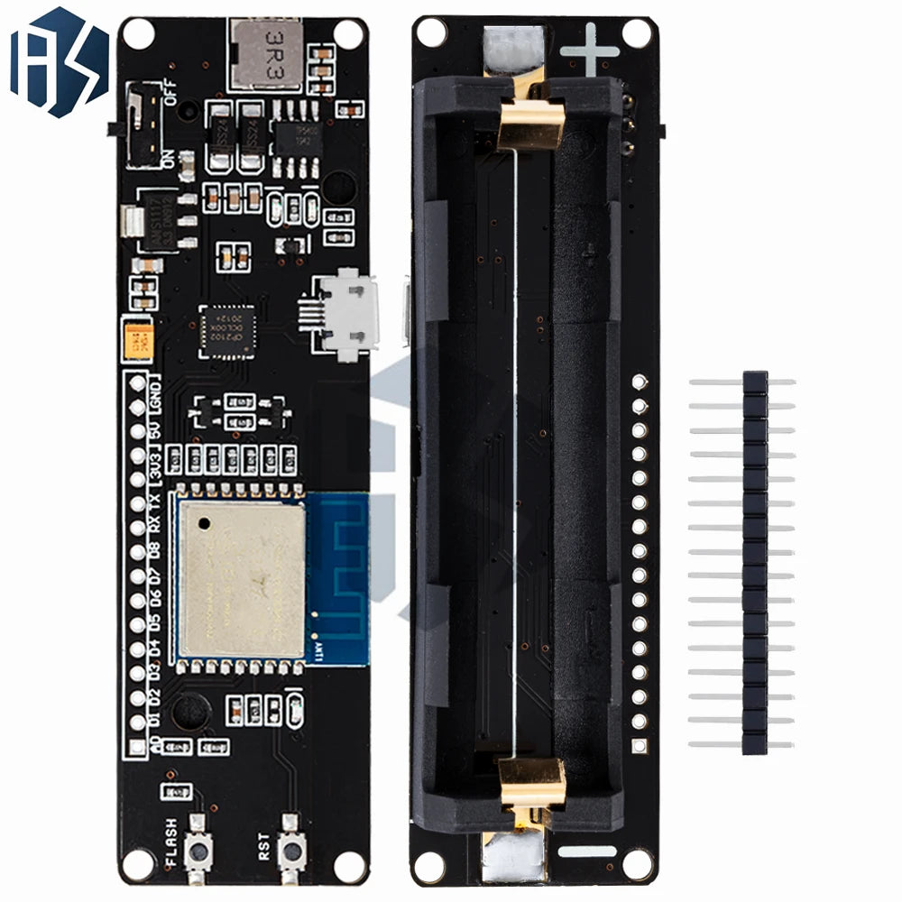 for WeMos D1 ESP-02 ESP8266 Nodemcu WiFi Module With 18650 Battery Charging Zpaxo