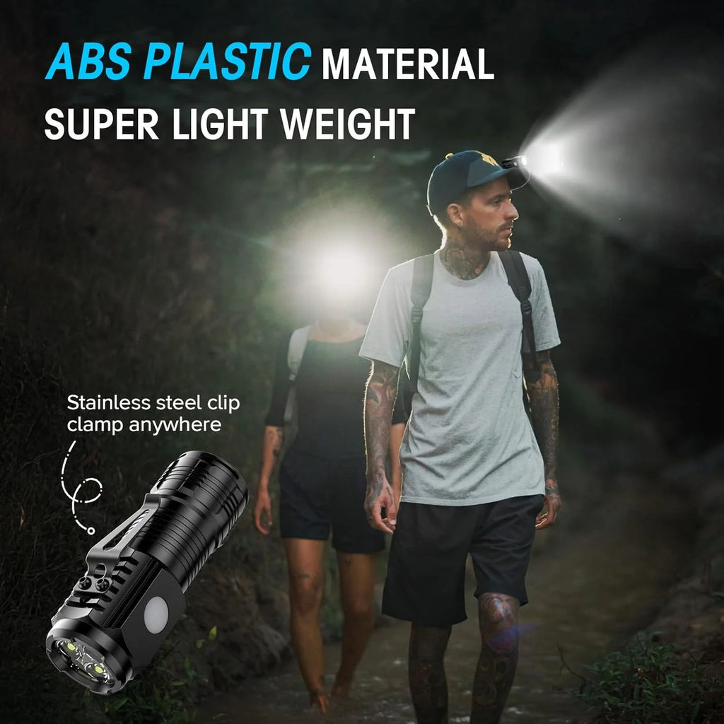 Mini LED Flashlight – USB-C Rechargeable 1000 Lumen Torch