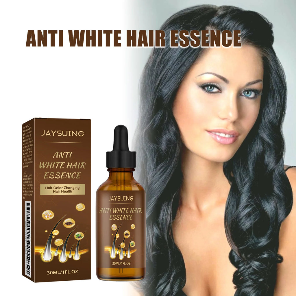 Jaysuing Anti-Grey Hair Serum – Nourishing Essence Oil 30ml Hair Care Serum Zpaxo