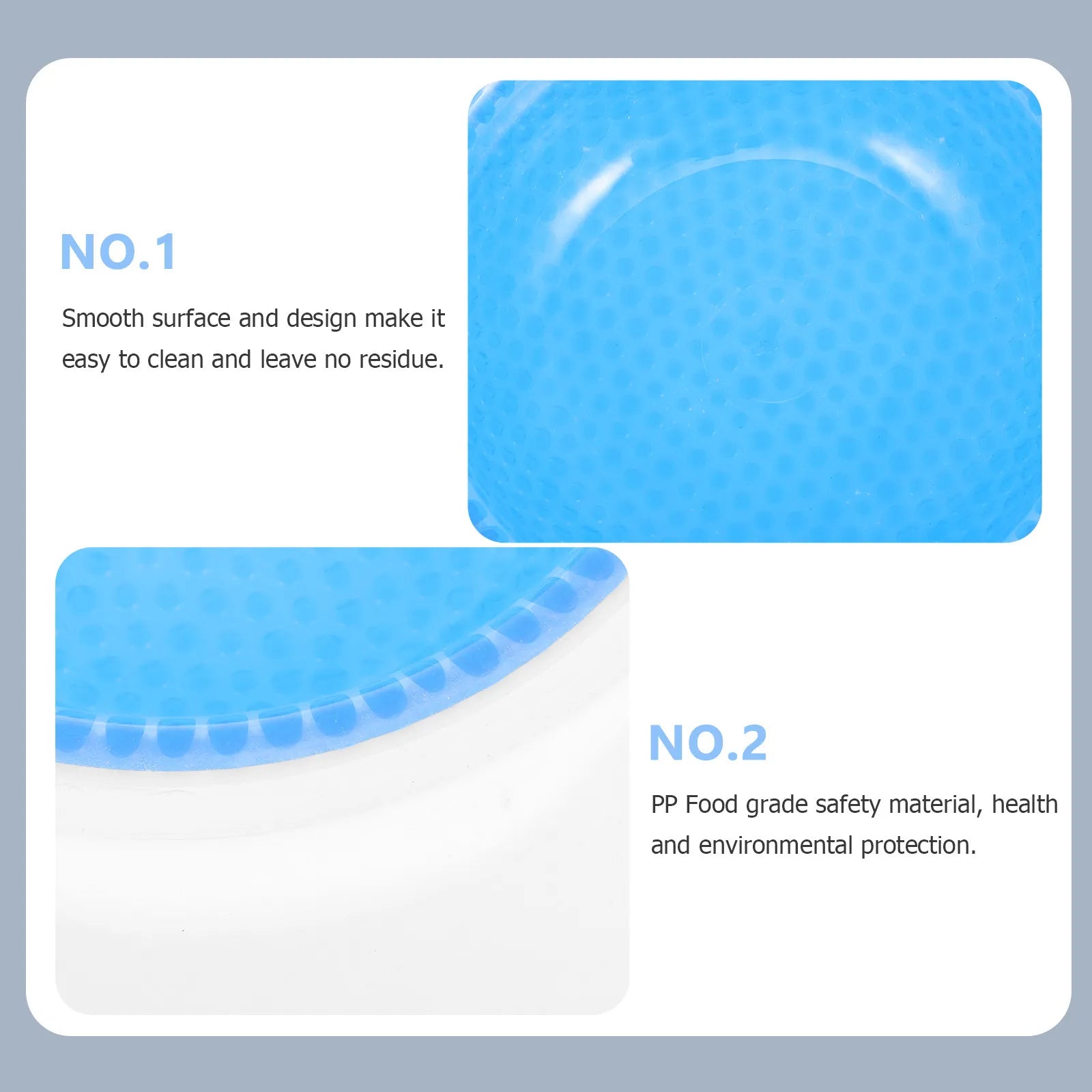 Pet Cooler Bowl Long-lasting PP Material Stable Base Dog Cat Summer