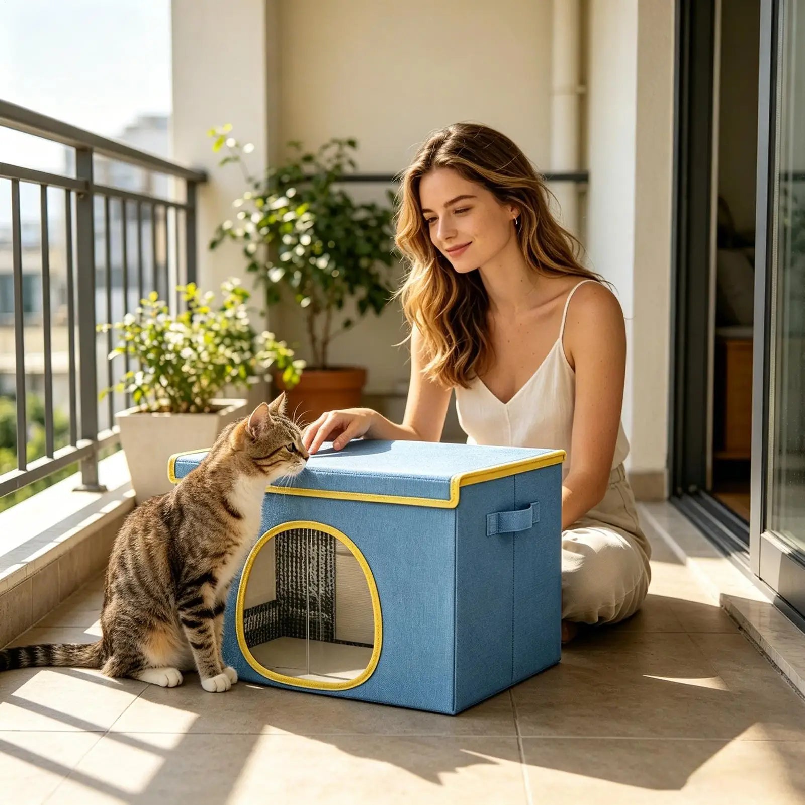 Cooling Cat House For Summer Puppy Shelter With 6 Ice Packs Cold Dog Shelter For Pet Parents Trainers Animal Lovers Apartment Zpaxo