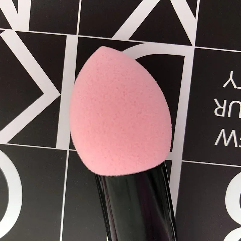 Double-end Blusher Brush Rose Red Professional Makeup Blush Cream