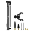 TOPTREK Portable Bike Pump Mini High Pressure Bicycle Tire Three In One Valve Hand Air Pump Bikes Basketballs With Mount Bracke Zpaxo pump