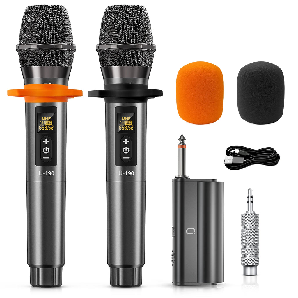Karaoke Microphone Wireless Mic Universal Professional UHF Dynamic