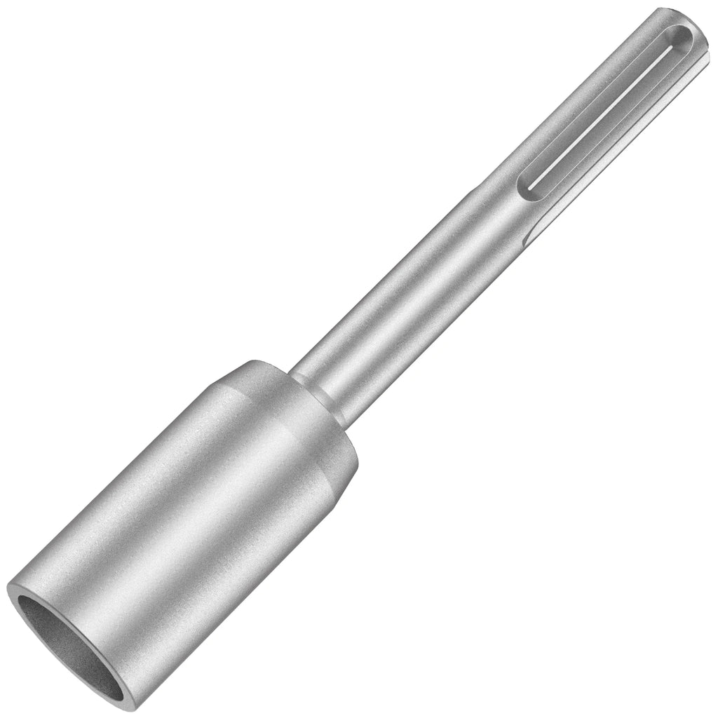 30/45/65mm SDS-MAX Driver Ground Rod Heavy Duty Wear Resistant Wide Compatibility Rod Bits Socket Steel for Rotary Hammer Drill Zpaxo 30mm