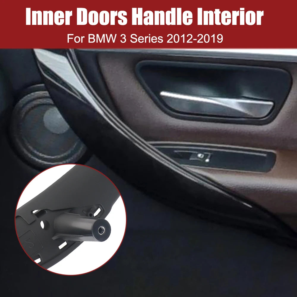 Car Inner Handle Interior Door Handles Black Front Rear Left Right