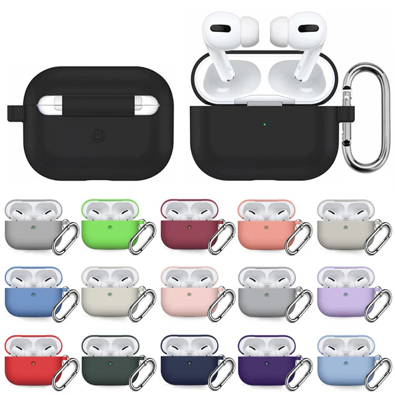 Case For Apple Airpods Pro Case earphone accessories Bluetooth headset silicone Apple Air Pod Pro cover airpods pro 1st gen case Zpaxo