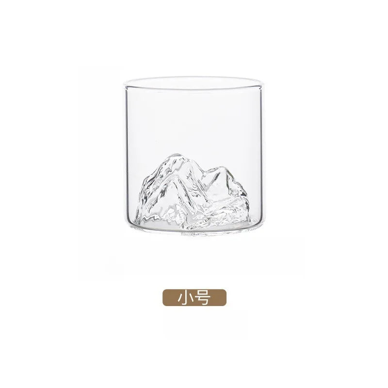 Crystal Whiskey Glass Set – Cognac, Cocktail & Ice Wine Glasses Whiskey Glass Set Zpaxo transparent 7X7cm 301-400ml