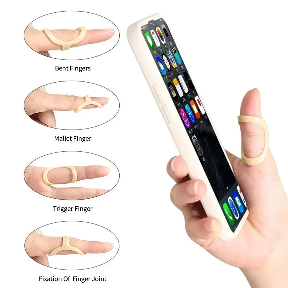 Oval Finger Splint Trigger/Mallet/Arthritis/Straightening Trigger Finger Thumb/Middle/Ring/Index/Pinky Finger Brace Support Zpaxo