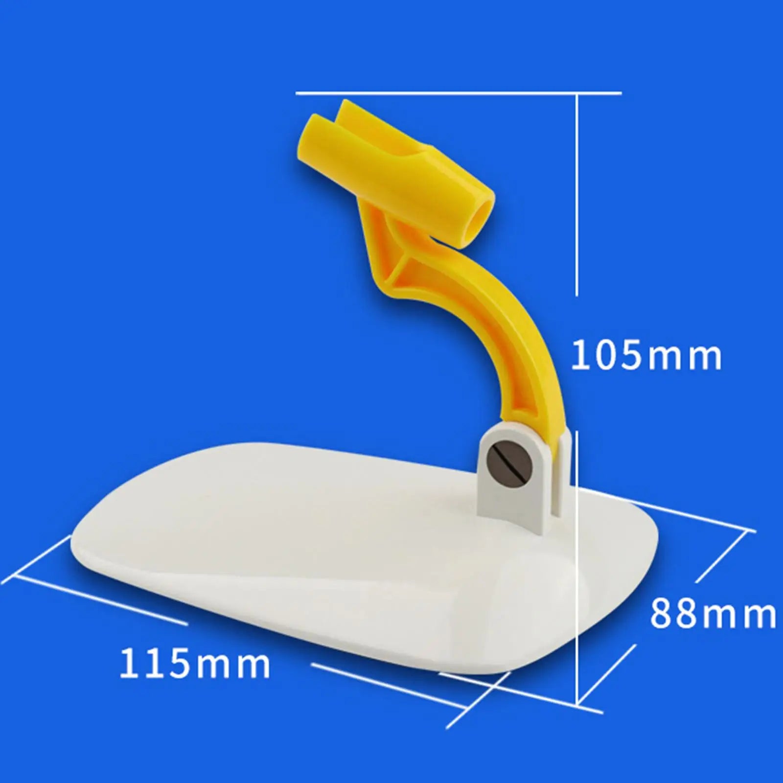 Adjustable Angle Airbrush Grip Stand Lightweight Plastic Tools Zpaxo
