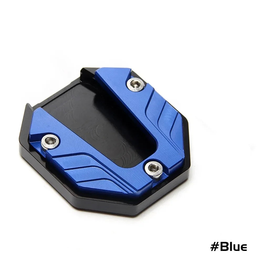 Aluminum Alloy Motorcycle Kickstand Extender Foot Pad 1/2/3pk