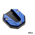Aluminum Alloy Motorcycle Kickstand Extender Foot Pad 1/2/3pk