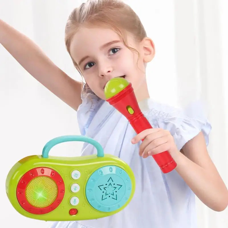Microphone Toy Multi-functional Karaoke Speaker Singing Machine Zpaxo United States