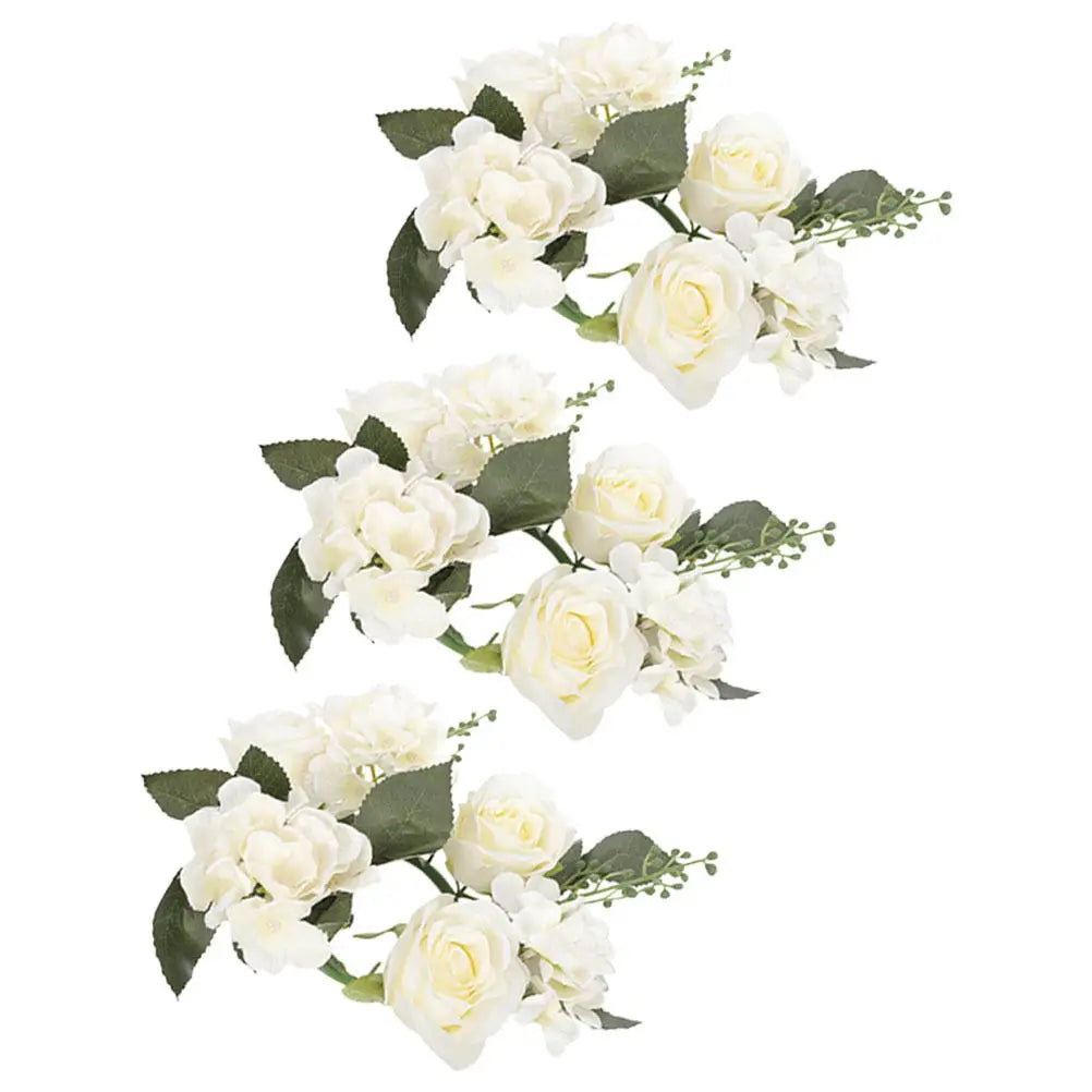 Decorative Artificial Wreath Romantic Fresh Atmosphere Table Decor