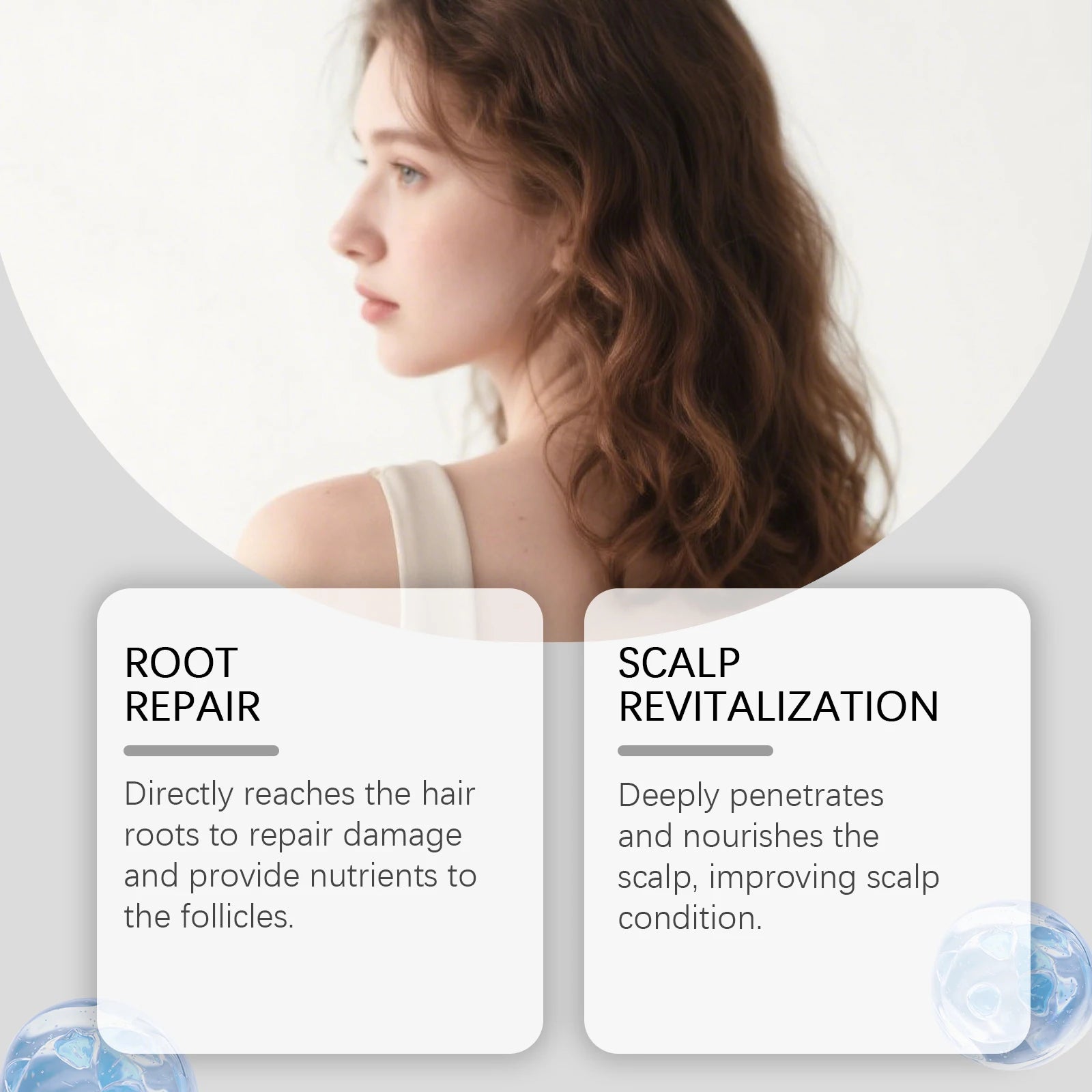 Rosemary Hair Care Essence – Repair & Strengthen Hair Roots Hair Scalp Serum Zpaxo