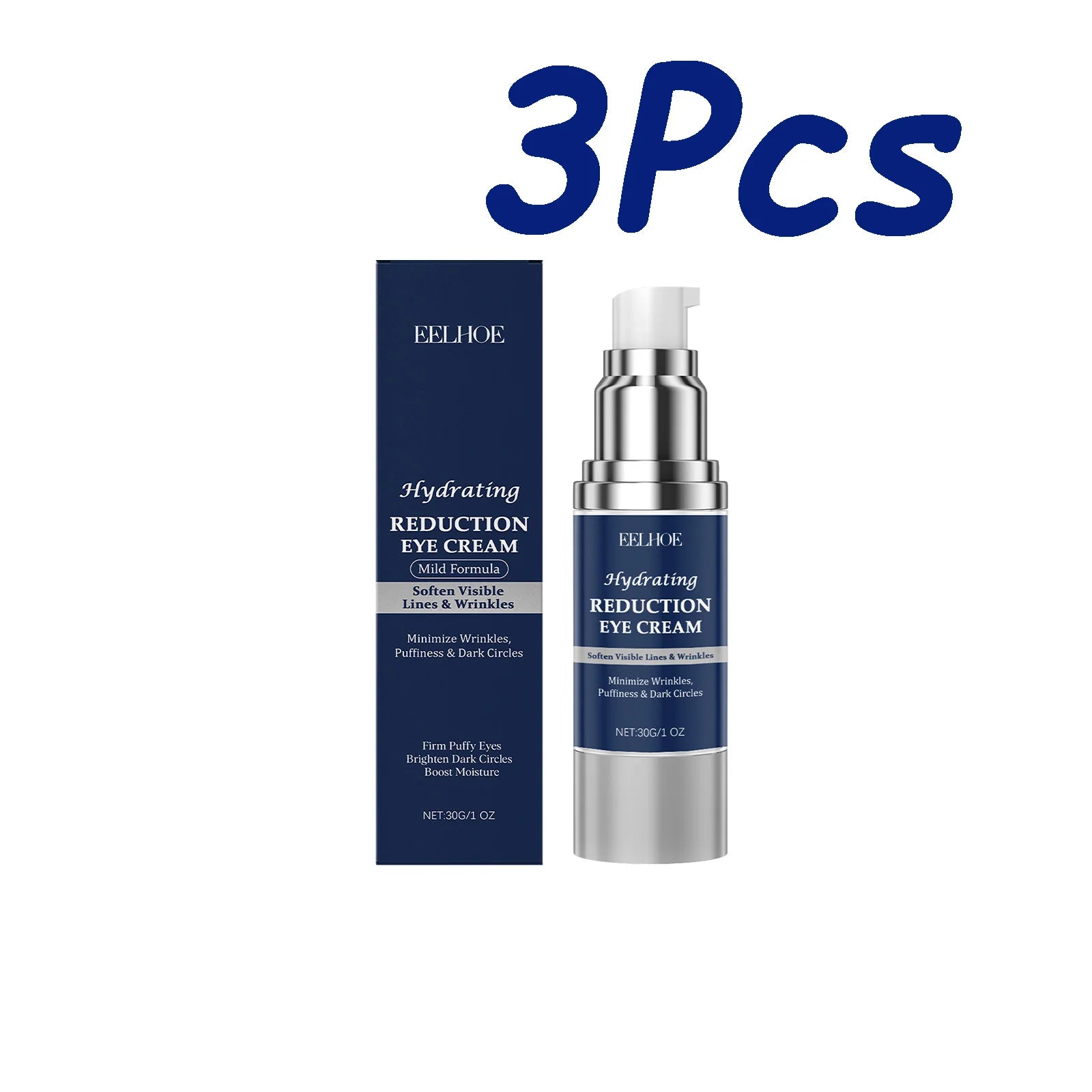 Hydrating Lifting Firming Eye Cream Anti-Puffiness Nourishes Refines Delicate Eye Area Skin Tightening Hyaluronic Acid Eye Cream Zpaxo 90g Boxed
