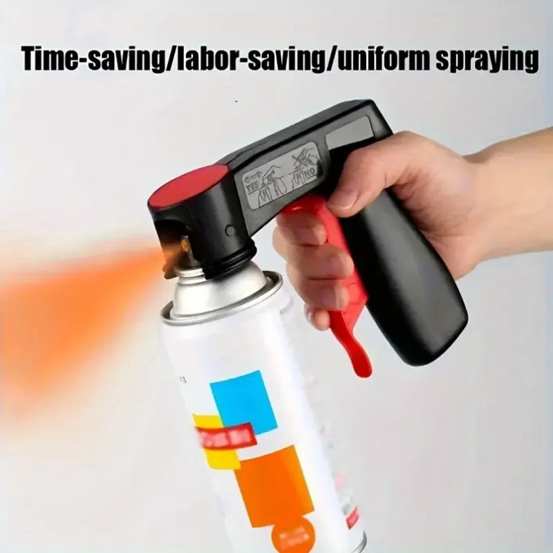 Compact PVC Paint Spray Gun - Durable, Ergonomic Handle, Unpowered for Automotive & All Vehicles Zpaxo