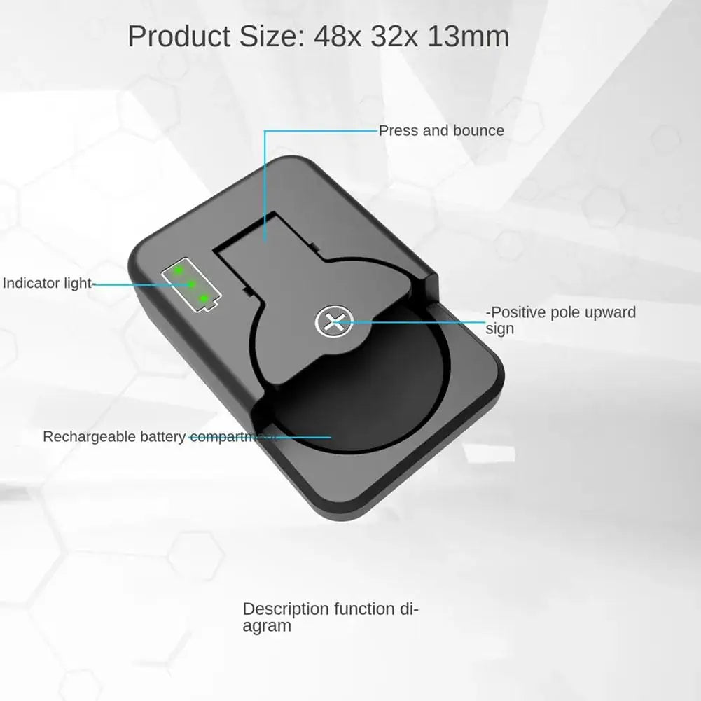 Universal LIR Button Battery Charger | Type-C USB Button Battery Charger Zpaxo