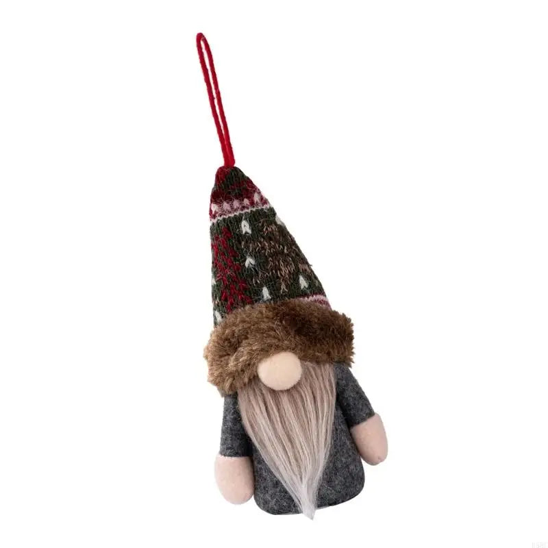 Illuminated Plush Dwarf Stuffed Doll Christmas Tree Ornament Kids
