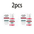 Pink Spicule Pore Tightening Anti-Aging Serum,ull Hydrating Protecting Skin Bright Revitalizing Unisex Essence Zpaxo 30mlx2 boxed