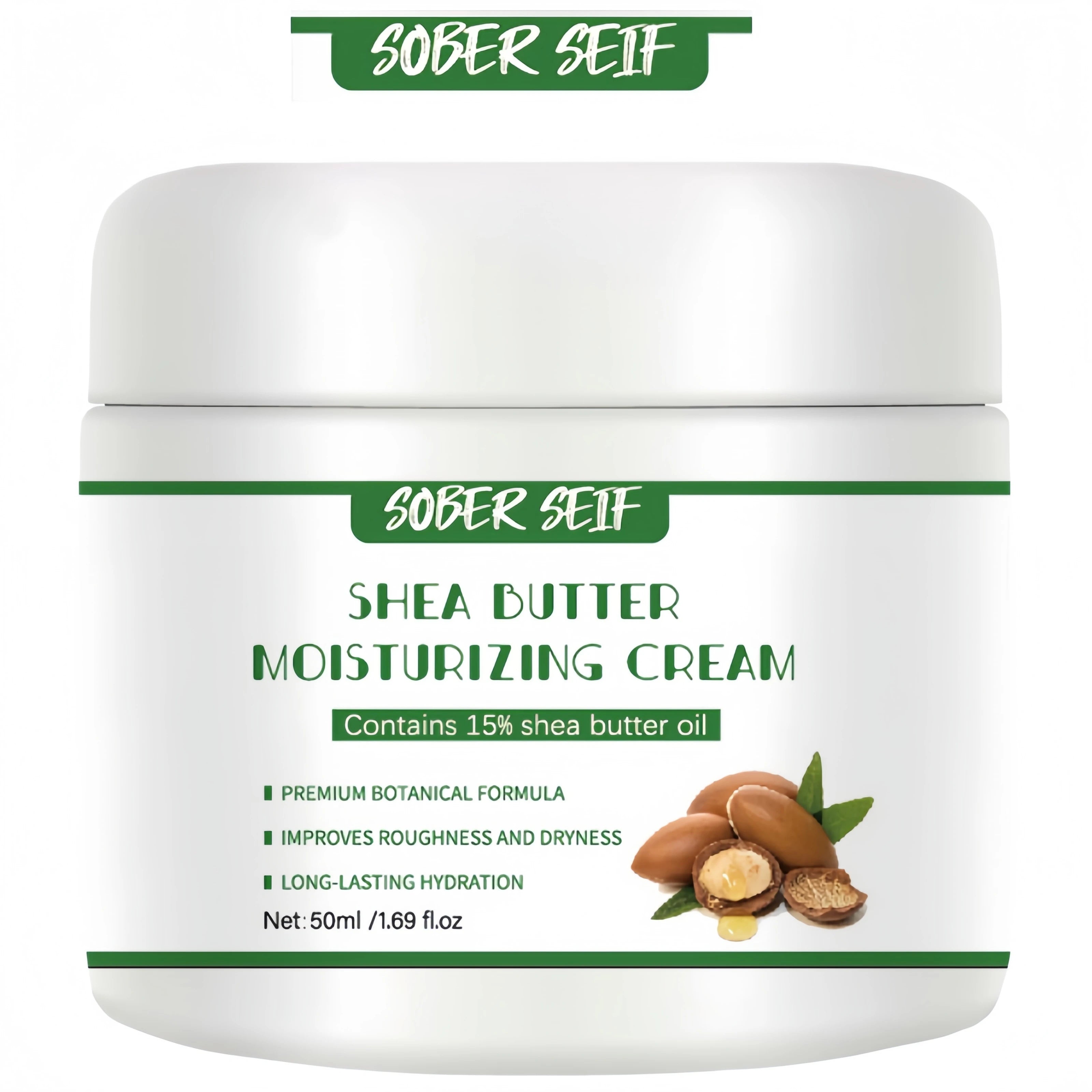 Moisturizer Shea Butter 72H Moisturizing Firming Brightening For Dry Skin Couple Gift Zpaxo 1pcs